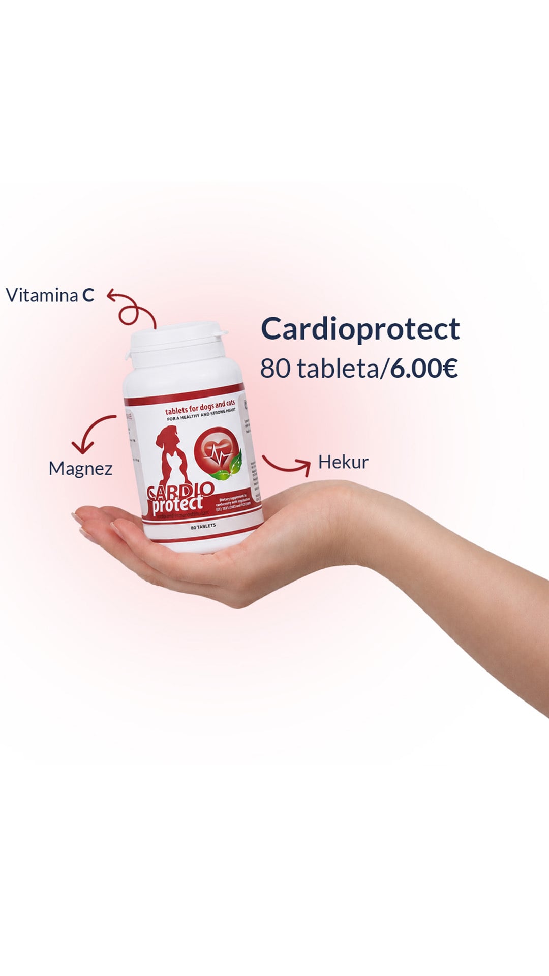 Story for the Cardioprotect pet supplement