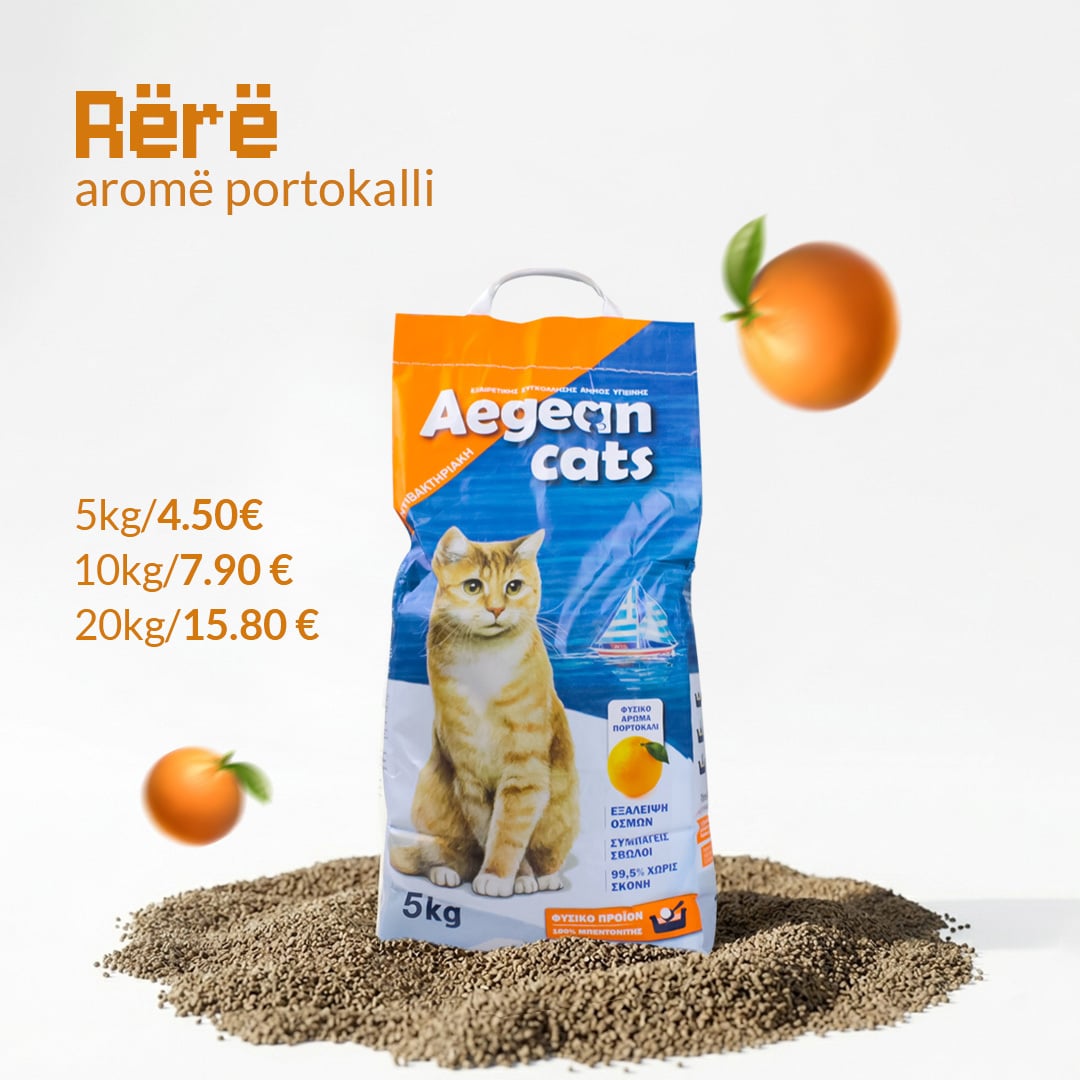Orange-scented cat litter post