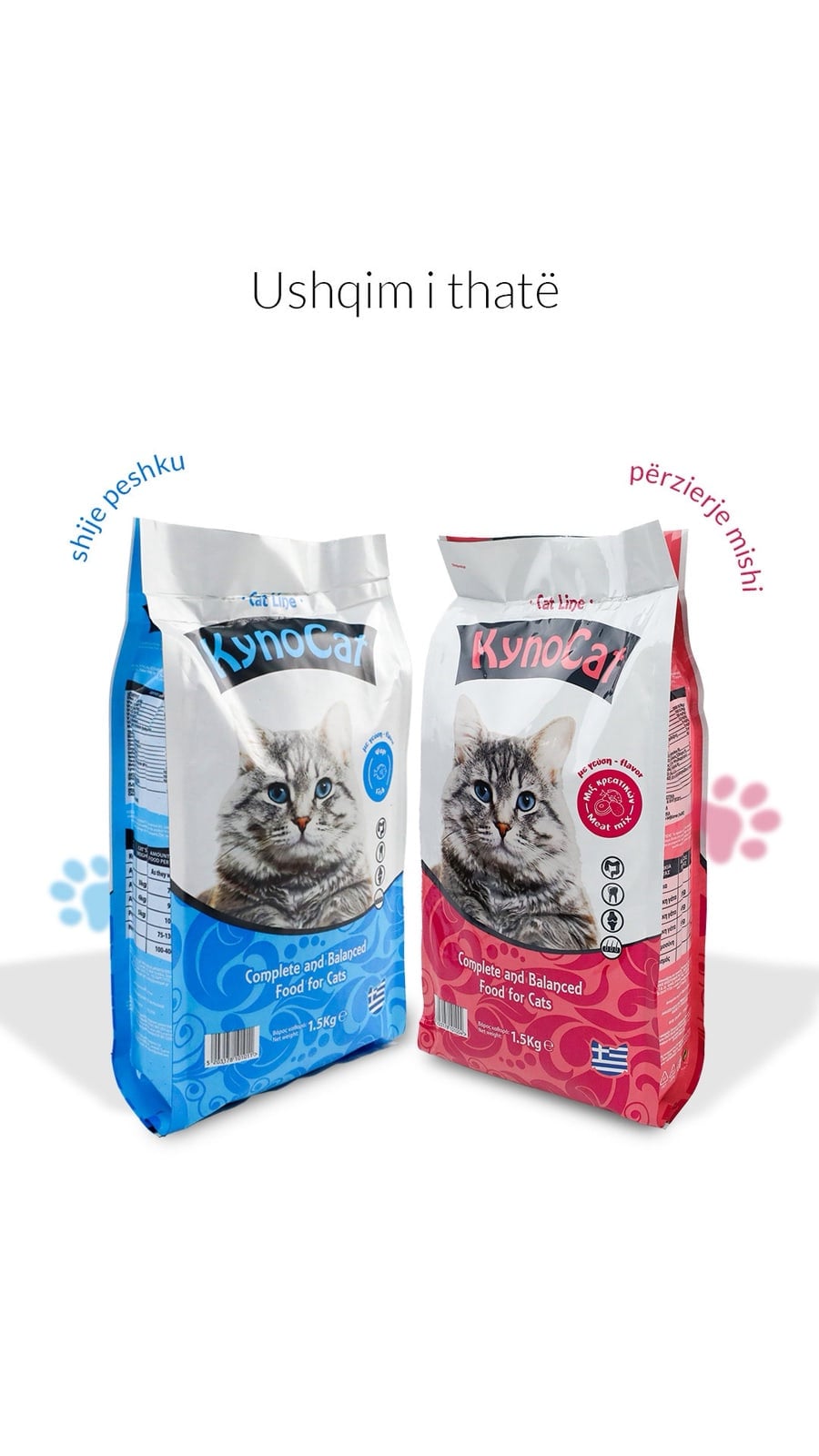 Story for dry cat food