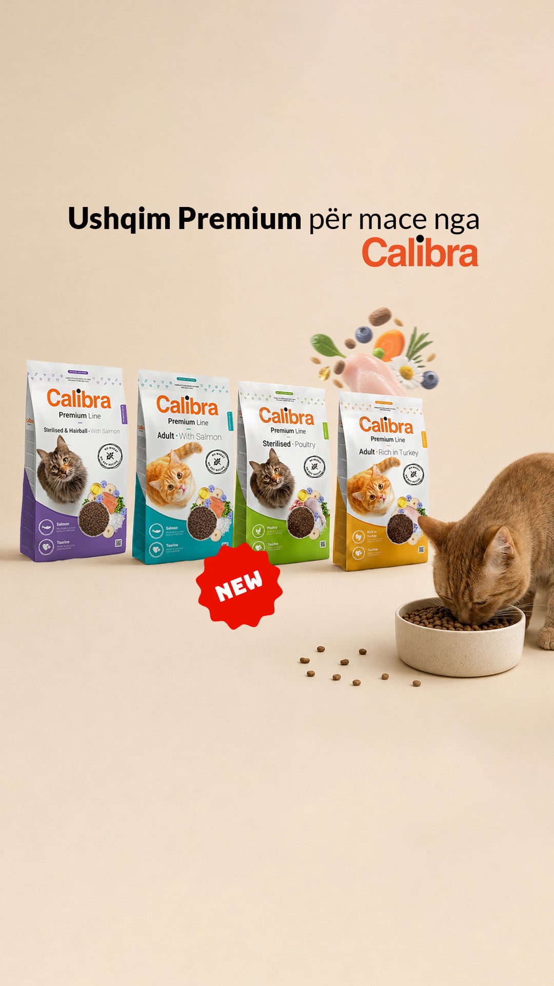 Story for Calibra premium cat food