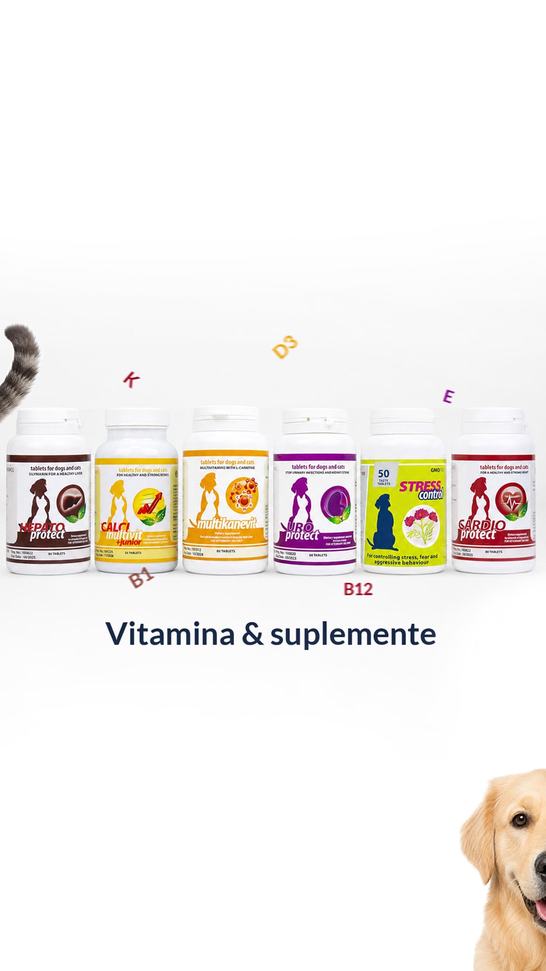 Story for pet vitamins and supplements