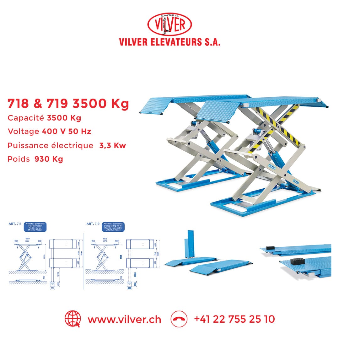 Post for the 718 & 719 scissor lifts