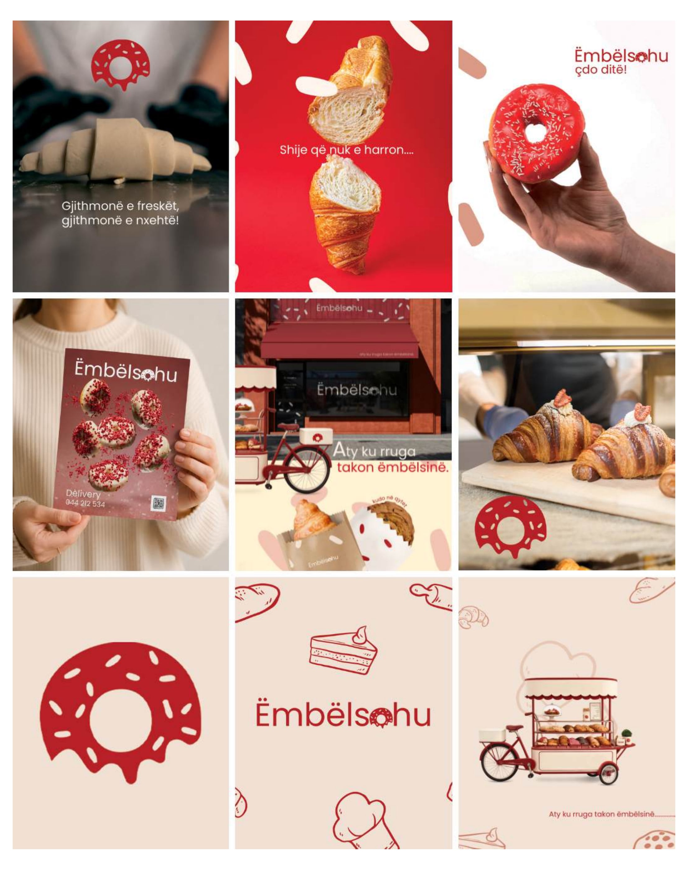 Instagram profile grid