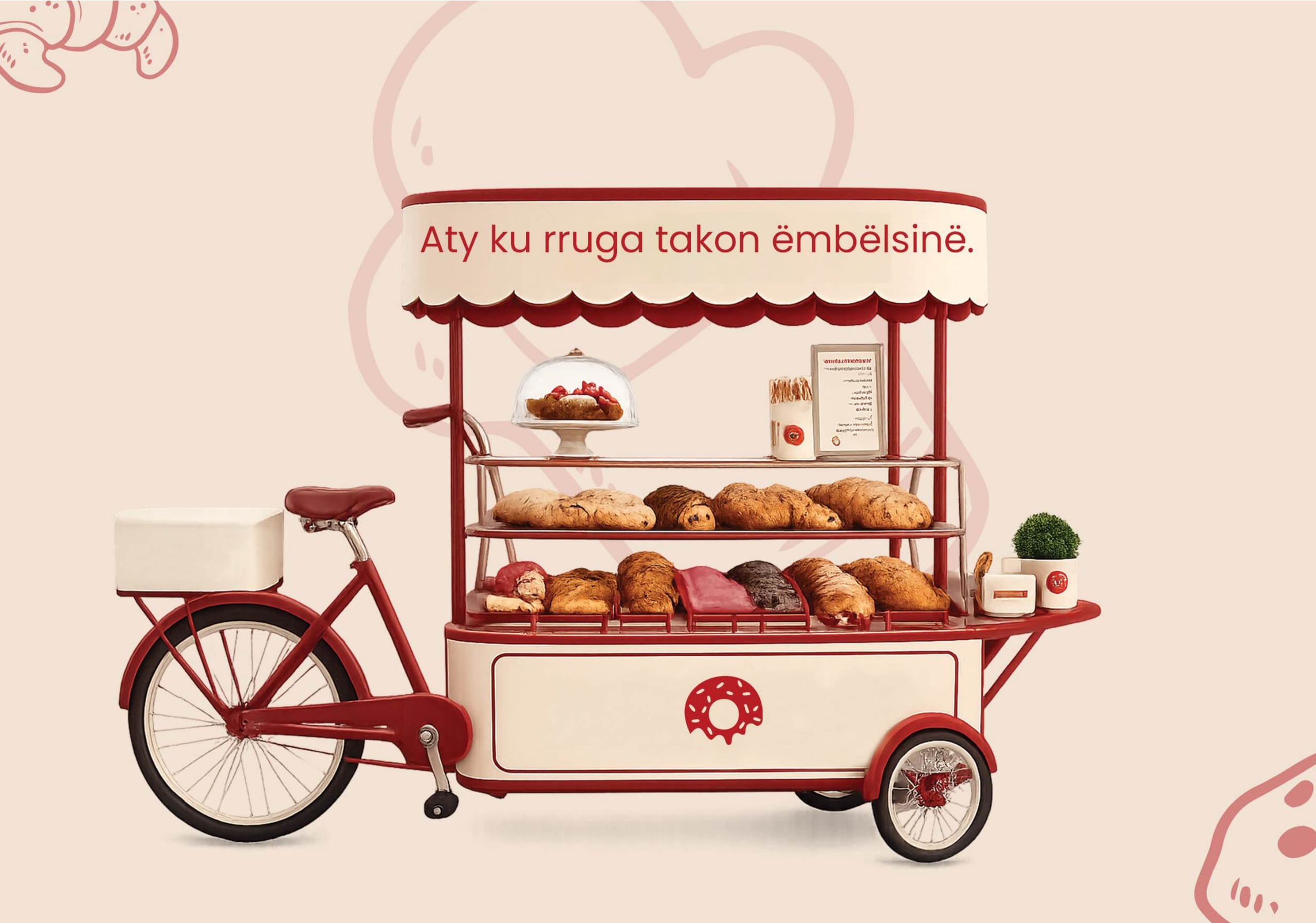 The Embëlsohu pastry cart